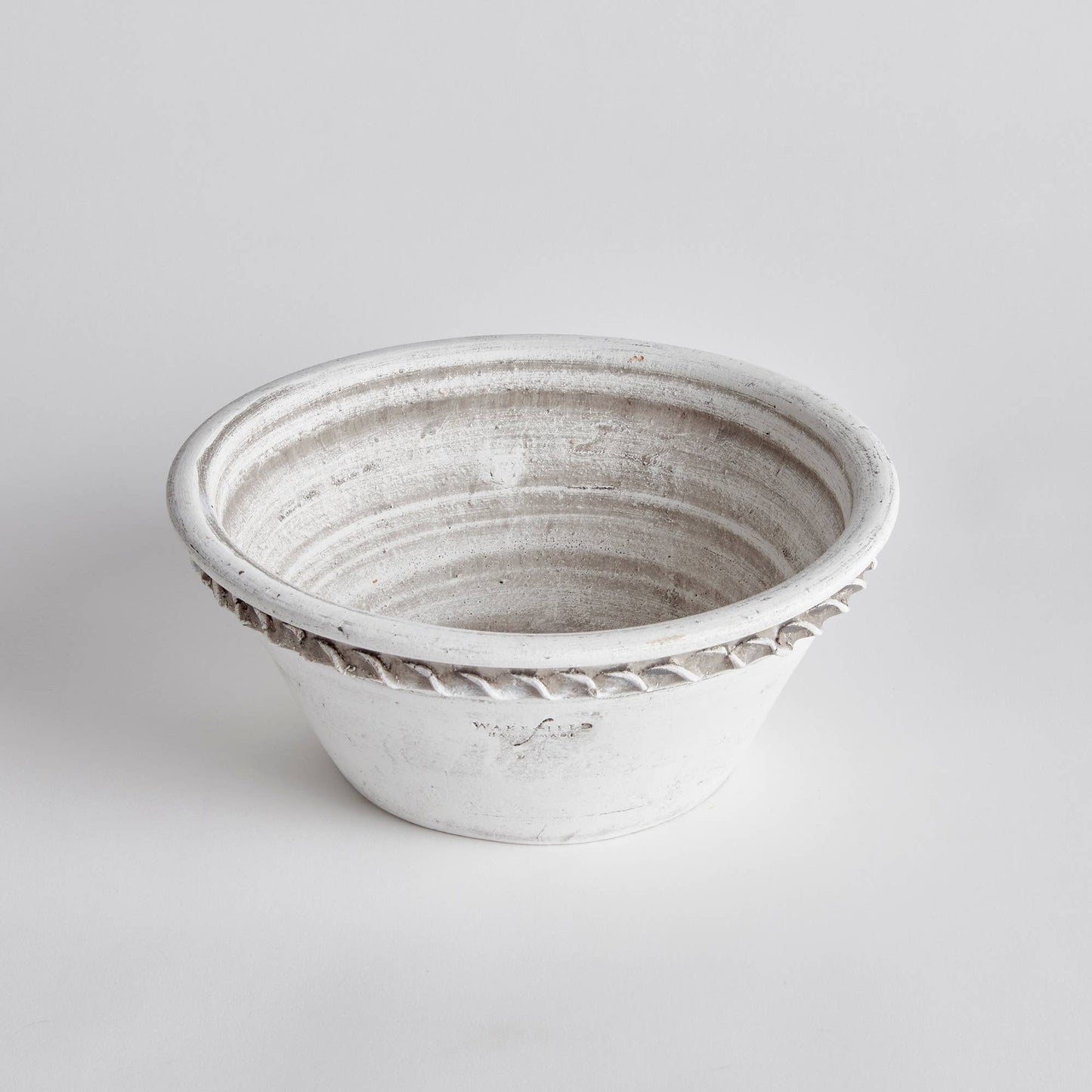 Wakefield Handmade Henley Forcing Pot #6, White Ash: White Ash / Ceramic