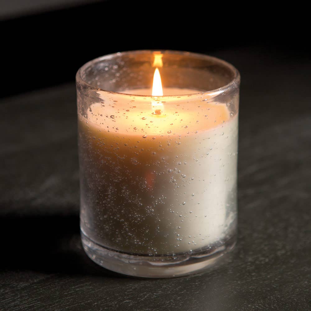 Gray Oak Soy Wax Candle, #2 Crushed Herb